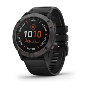 Smart Watch Garmin HR GPS Fenix 6X Pro Solar Edition - Black